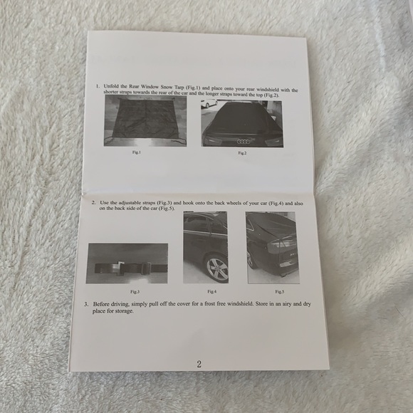 NWT Rear Window Snow Tarp - Picture 3 of 6